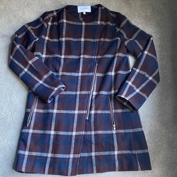 Cupcakes & Cashmere Renley Plaid Coat - Picture 3 of 7